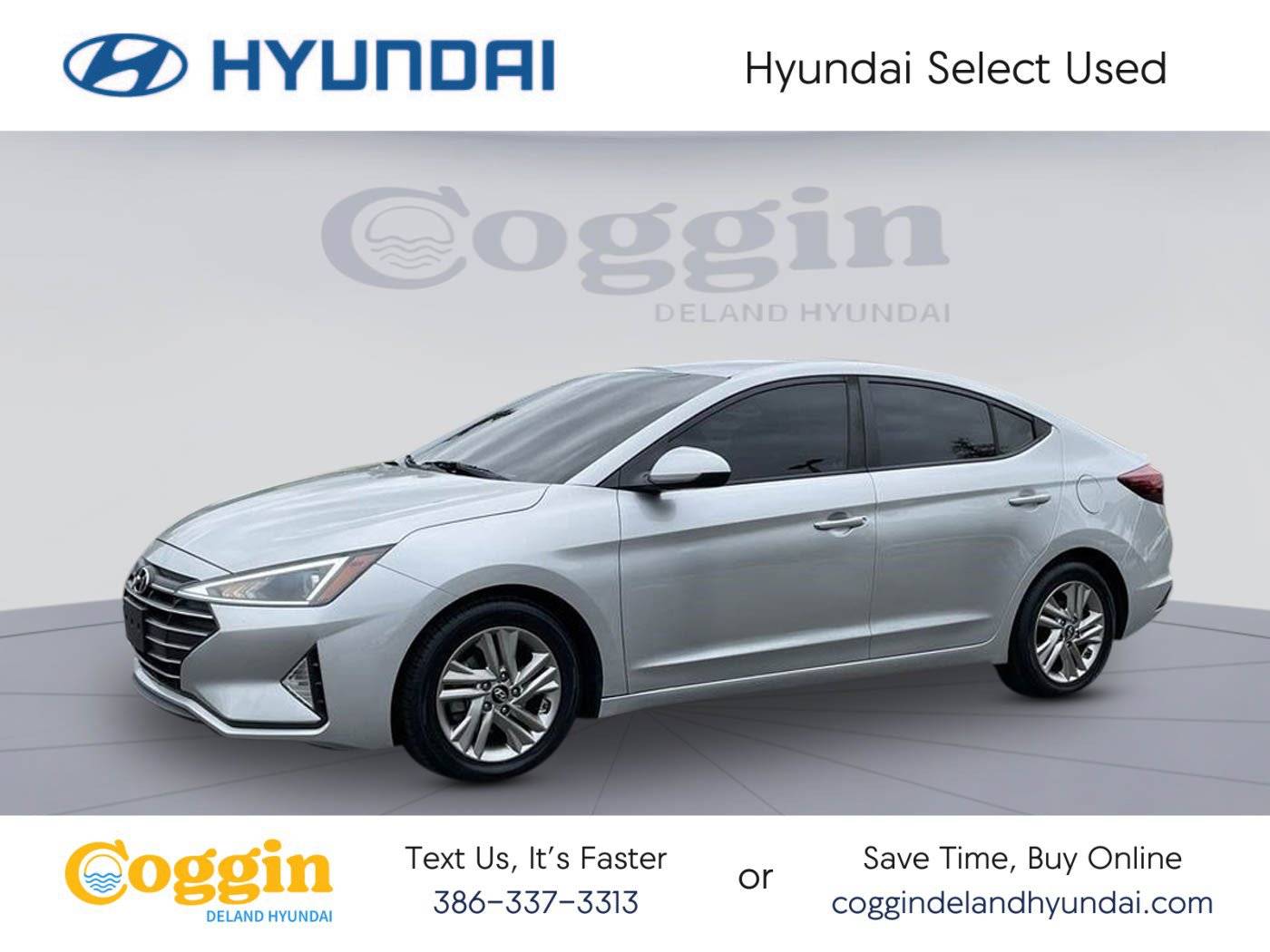 2019 Hyundai Elantra SEL — Sedan — 88,587 mi — Deland, FL
