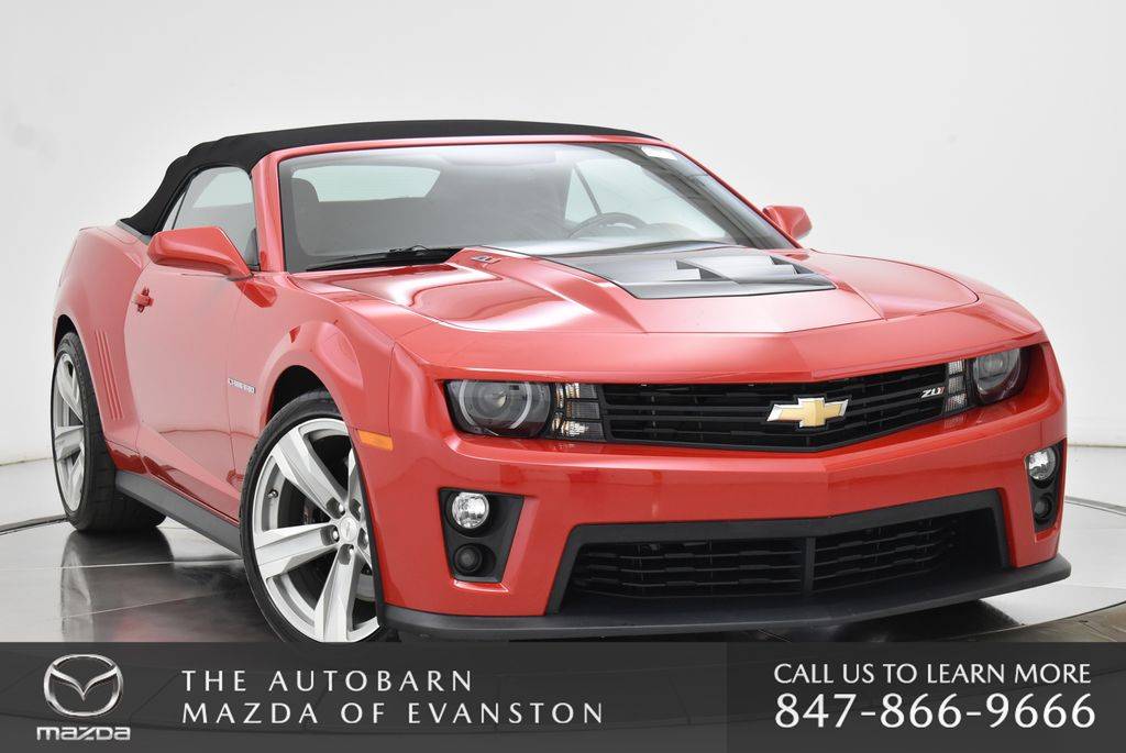 2013 Chevrolet Camaro ZL1 — Convertible — 5,822 mi — Evanston, IL