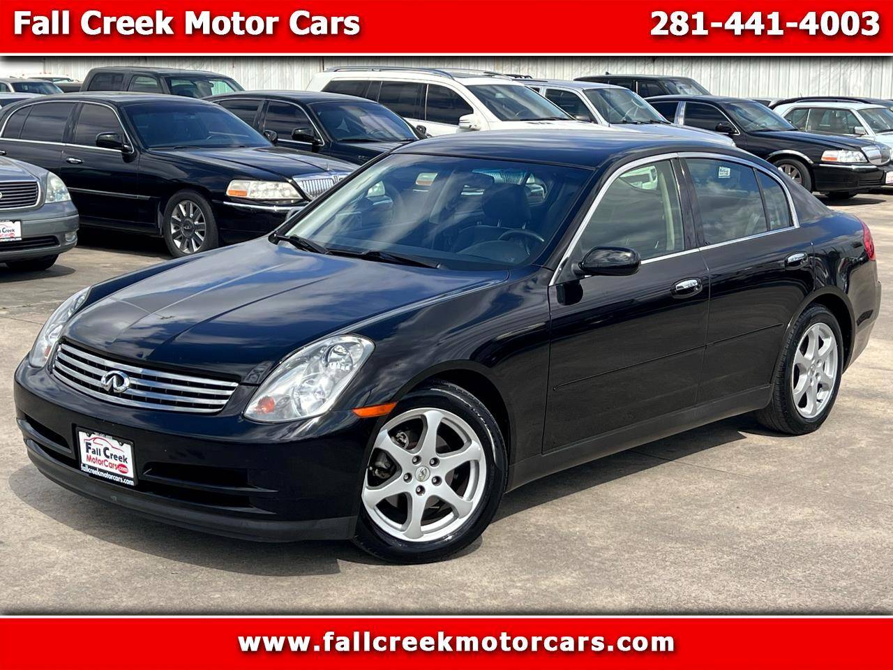 2003 INFINITI G G35 — Sedan — 55,361 mi — Humble, TX