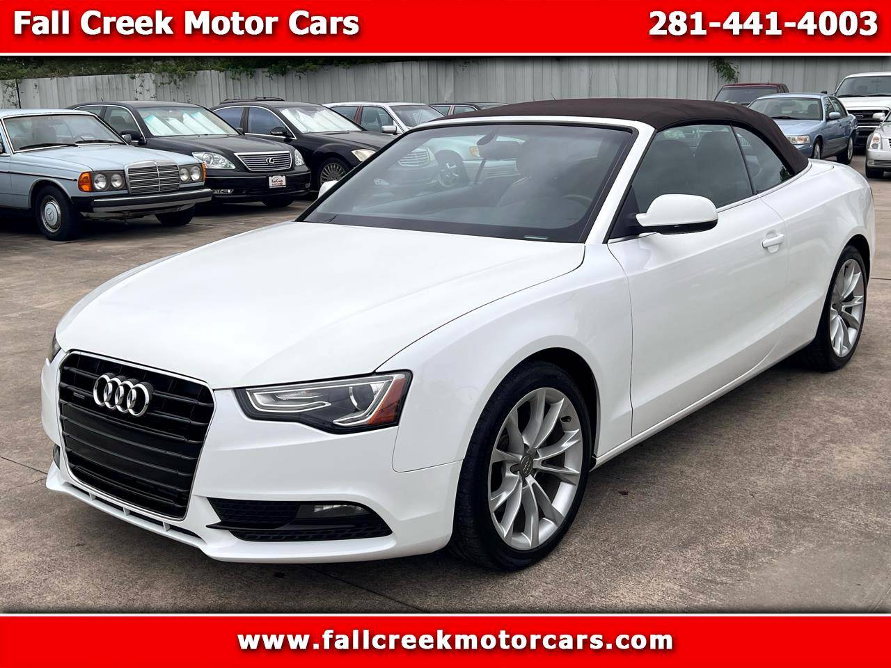 2013 Audi A5 Premium — Convertible — 78,772 mi — Humble, TX