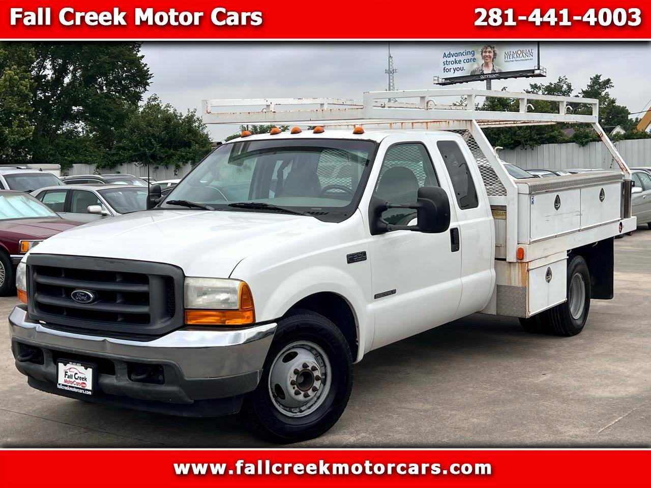 2001 Ford Super Duty F-350 Chassis Cab XL — Chassis Cab Truck — 92,292 mi — Humble, TX