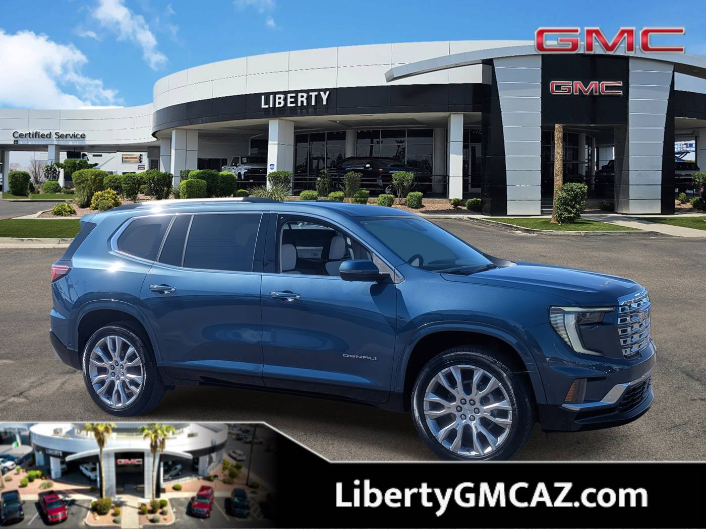 2025 GMC Acadia Denali — SUV — 1,379 mi — Peoria, AZ