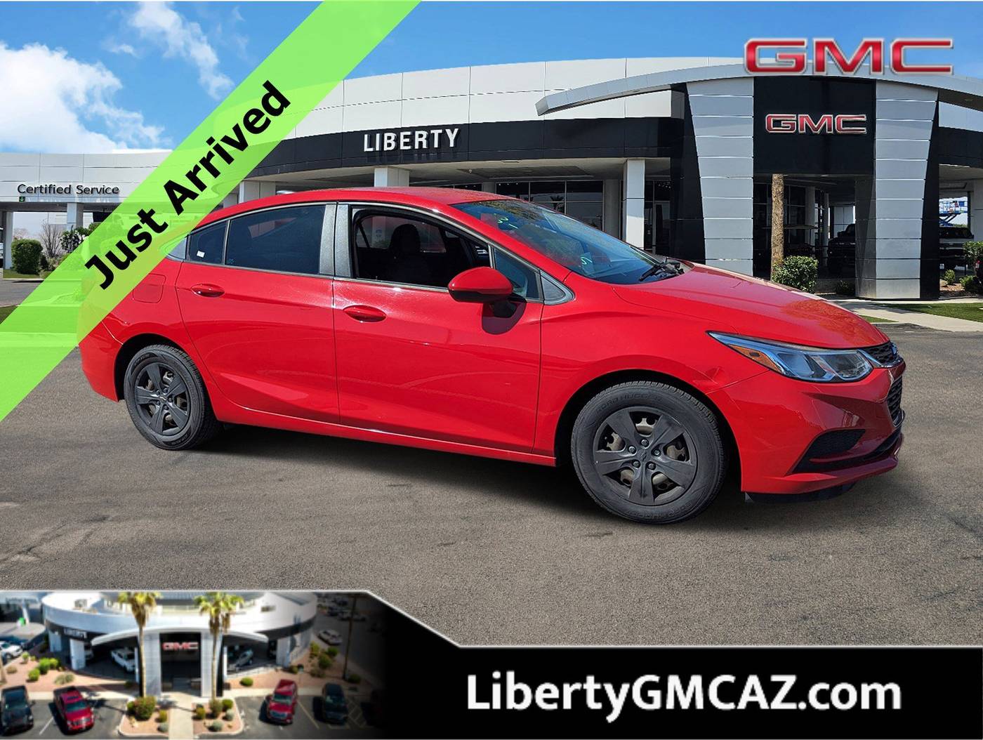 2018 Chevrolet Cruze LS — Sedan — 93,304 mi — Peoria, AZ