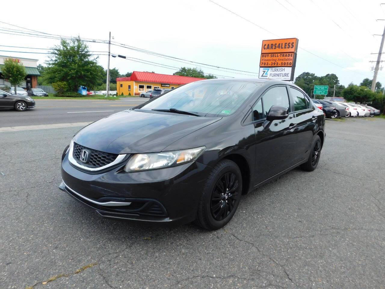 2013 Honda Civic LX — Sedan — 154,000 mi — Manassas, VA