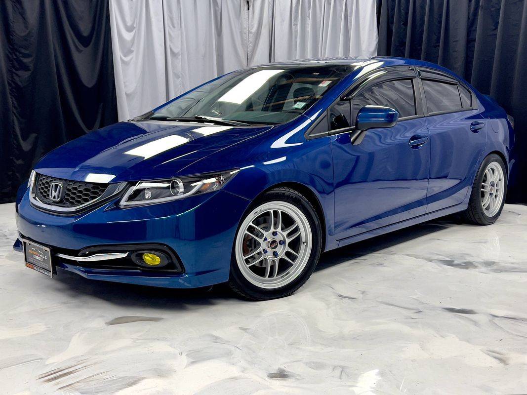2015 Honda Civic LX — Sedan — 76,351 mi — Elmont, NY