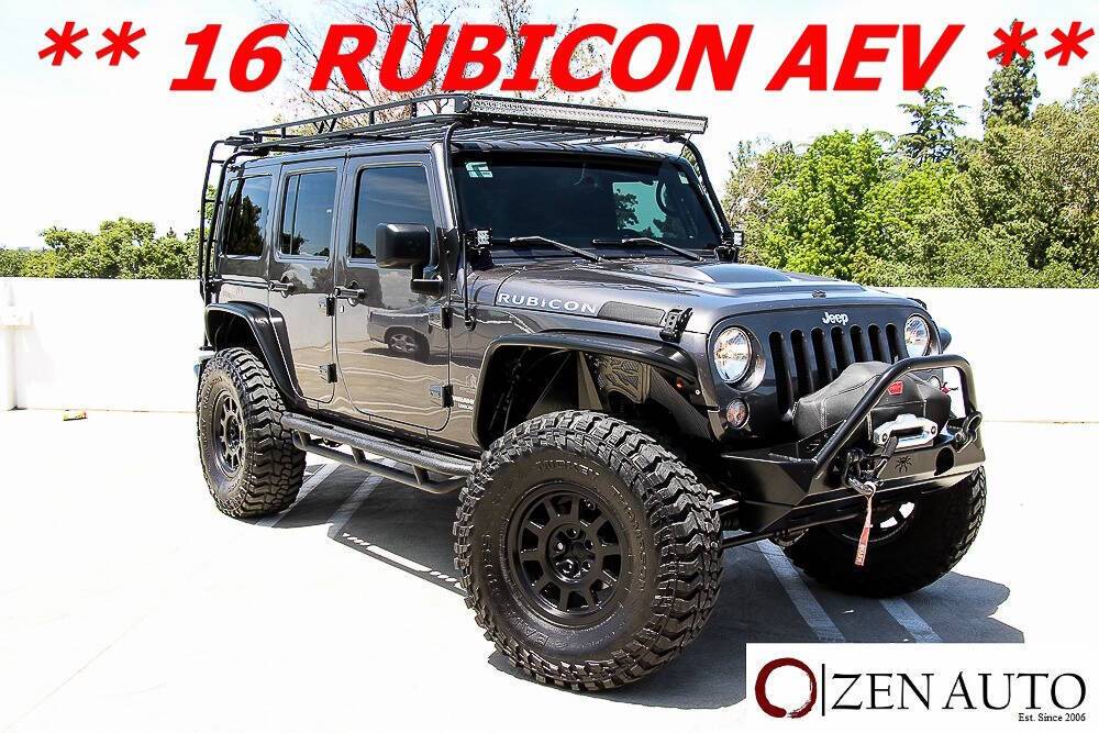 2016 Jeep Wrangler Rubicon — SUV — 55,920 mi — Sacramento, CA
