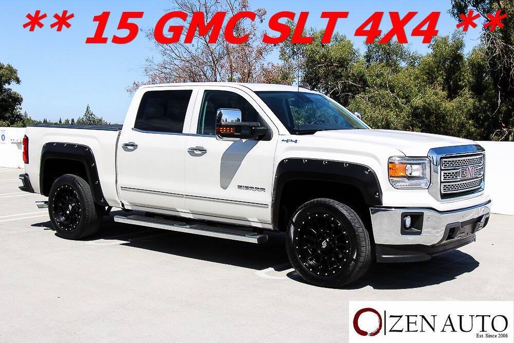 2015 GMC Sierra 1500 SLT — Pickup Truck — 112,080 mi — Sacramento, CA