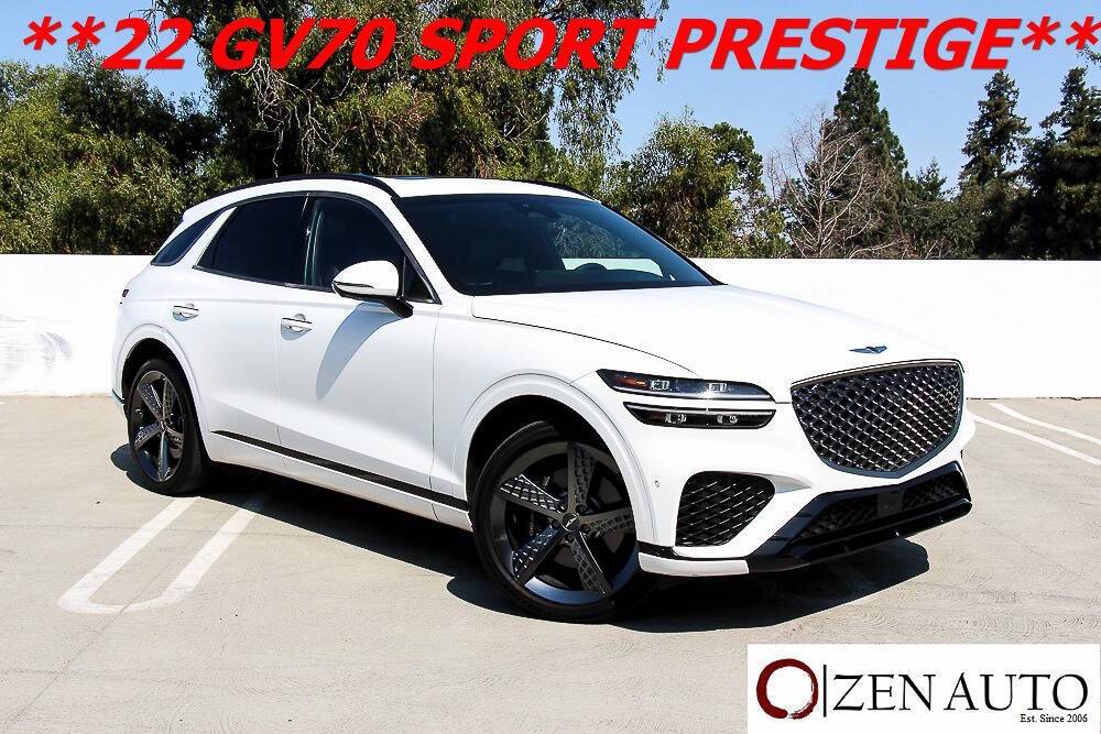 2022 Genesis GV70 3.5T Sport — SUV — 34,911 mi — Sacramento, CA
