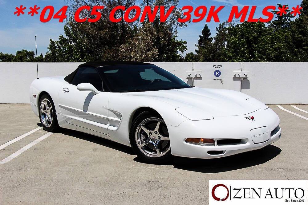 2004 Chevrolet Corvette Base — Convertible — 39,389 mi — Sacramento, CA