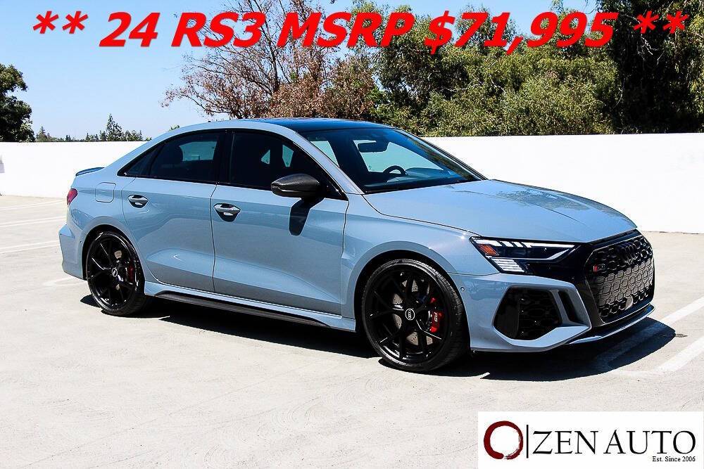 2024 Audi RS 3 Standard — Sedan — 2,262 mi — Sacramento, CA