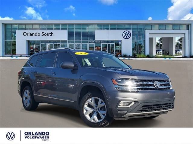 2018 Volkswagen Atlas SEL — SUV — 118,564 mi — Orlando, FL