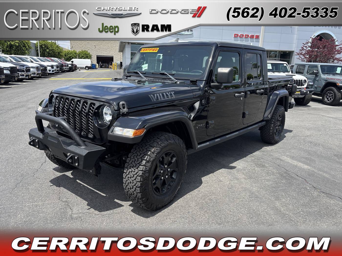2021 Jeep Gladiator Willys — Pickup Truck — 47,790 mi — Cerritos, CA