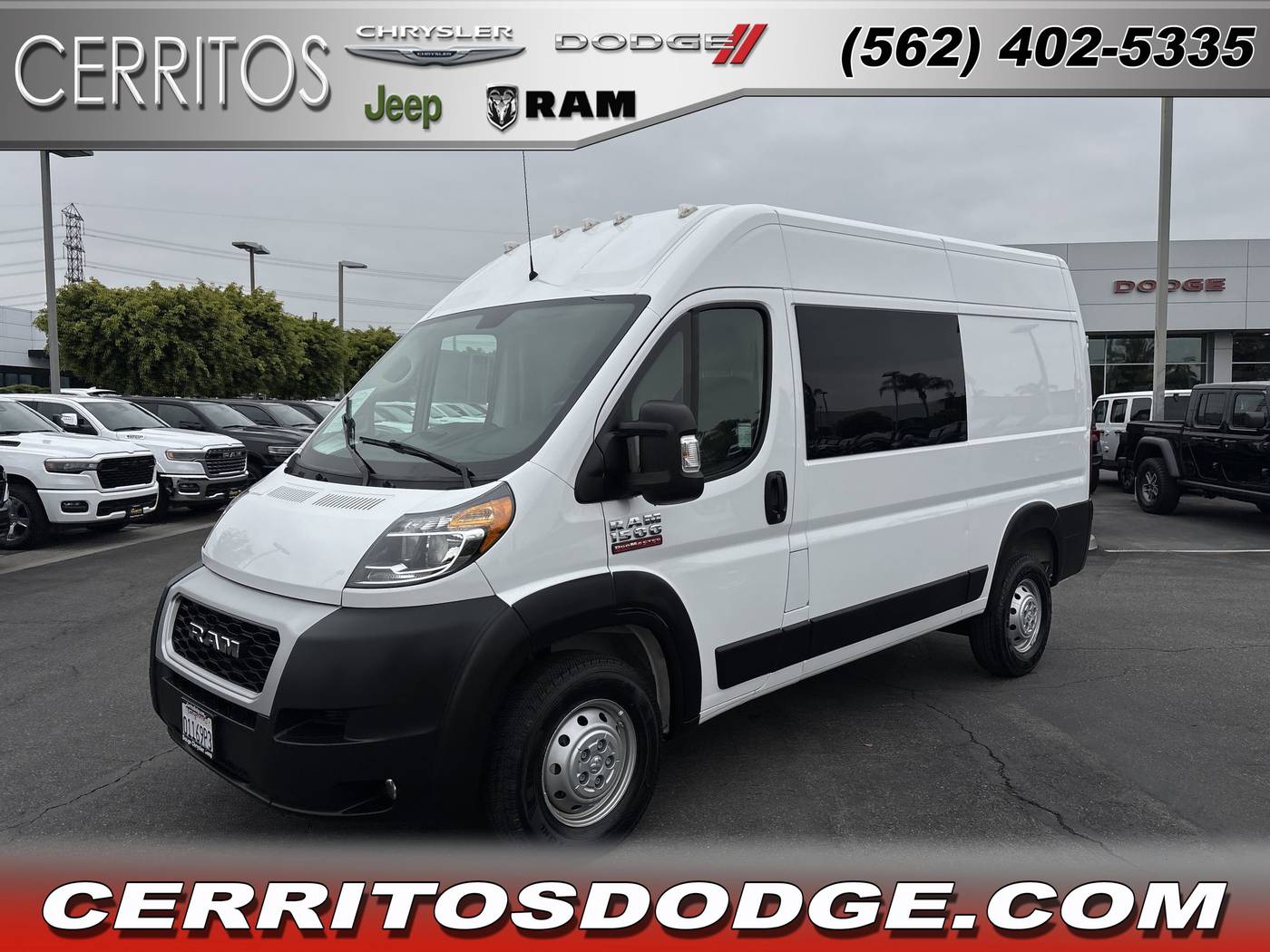 2021 Ram ProMaster Cargo Van 1500 — Cargo Van — 5,426 mi — Cerritos, CA