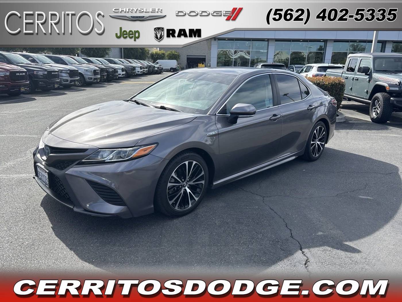 2019 Toyota Camry Hybrid SE — Sedan — 75,841 mi — Cerritos, CA