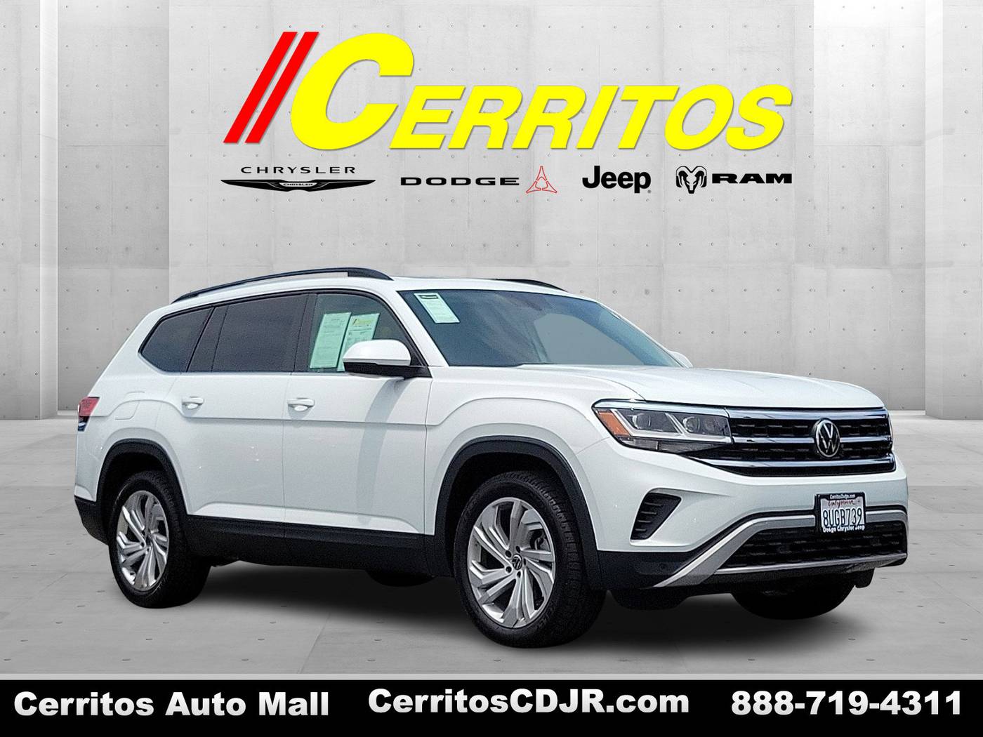 2021 Volkswagen Atlas SE with Technology — SUV — 48,677 mi — Cerritos, CA