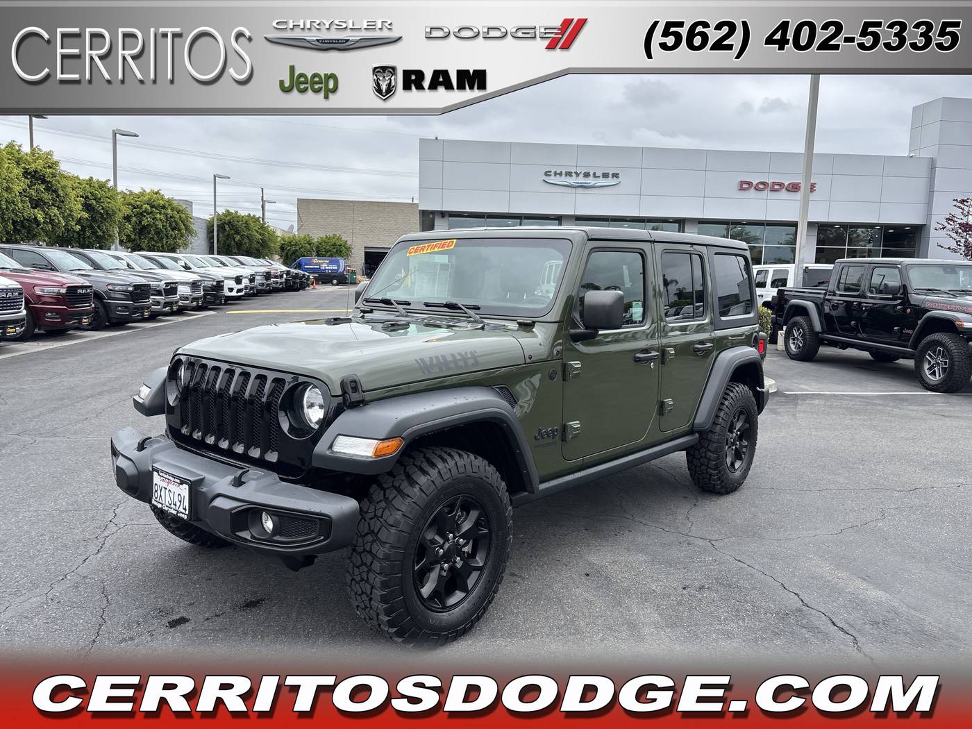 2021 Jeep Wrangler Willys Sport — SUV — 34,231 mi — Cerritos, CA