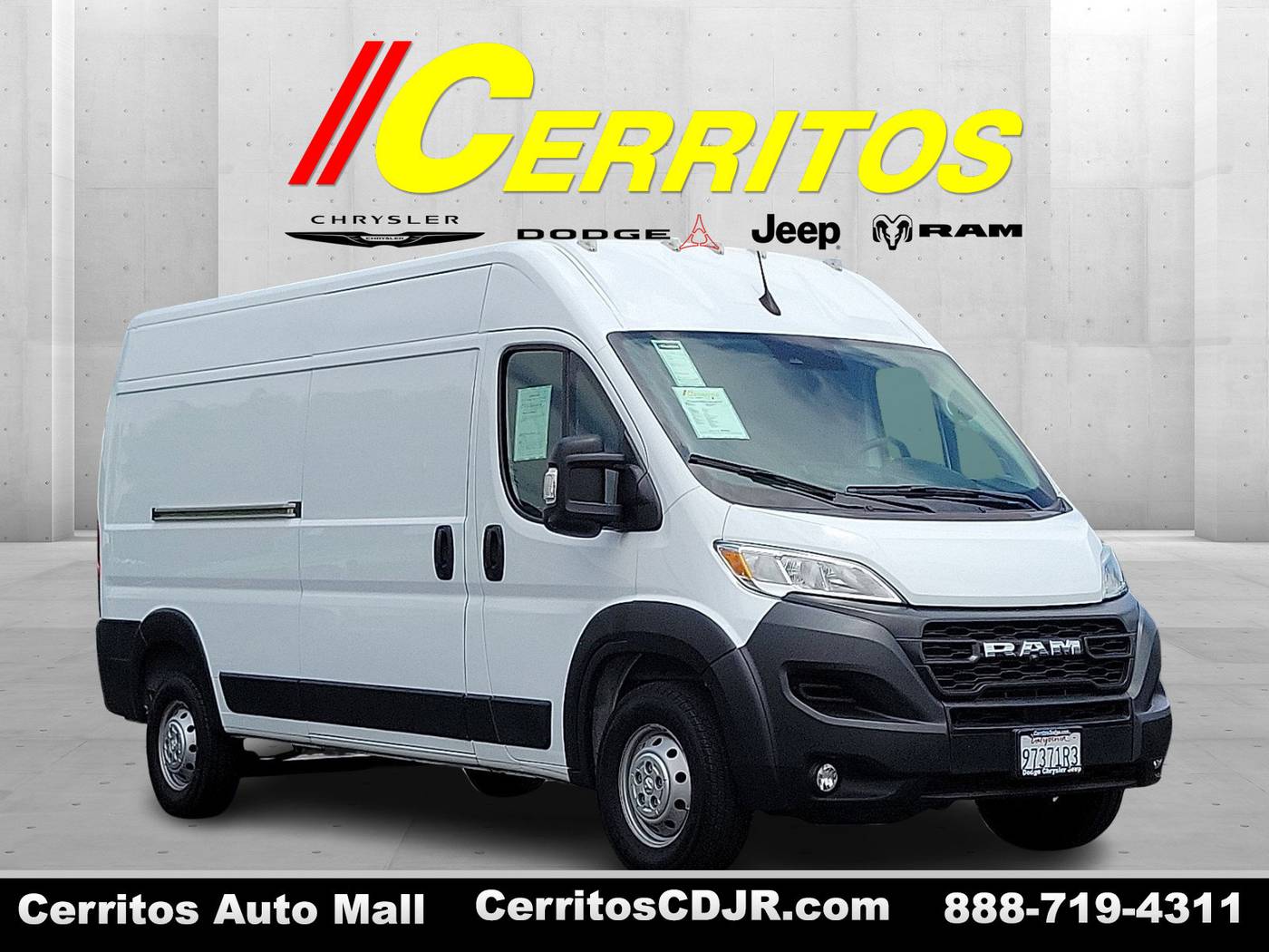 2023 Ram ProMaster Cargo Van 2500 — Cargo Van — 34,538 mi — Cerritos, CA