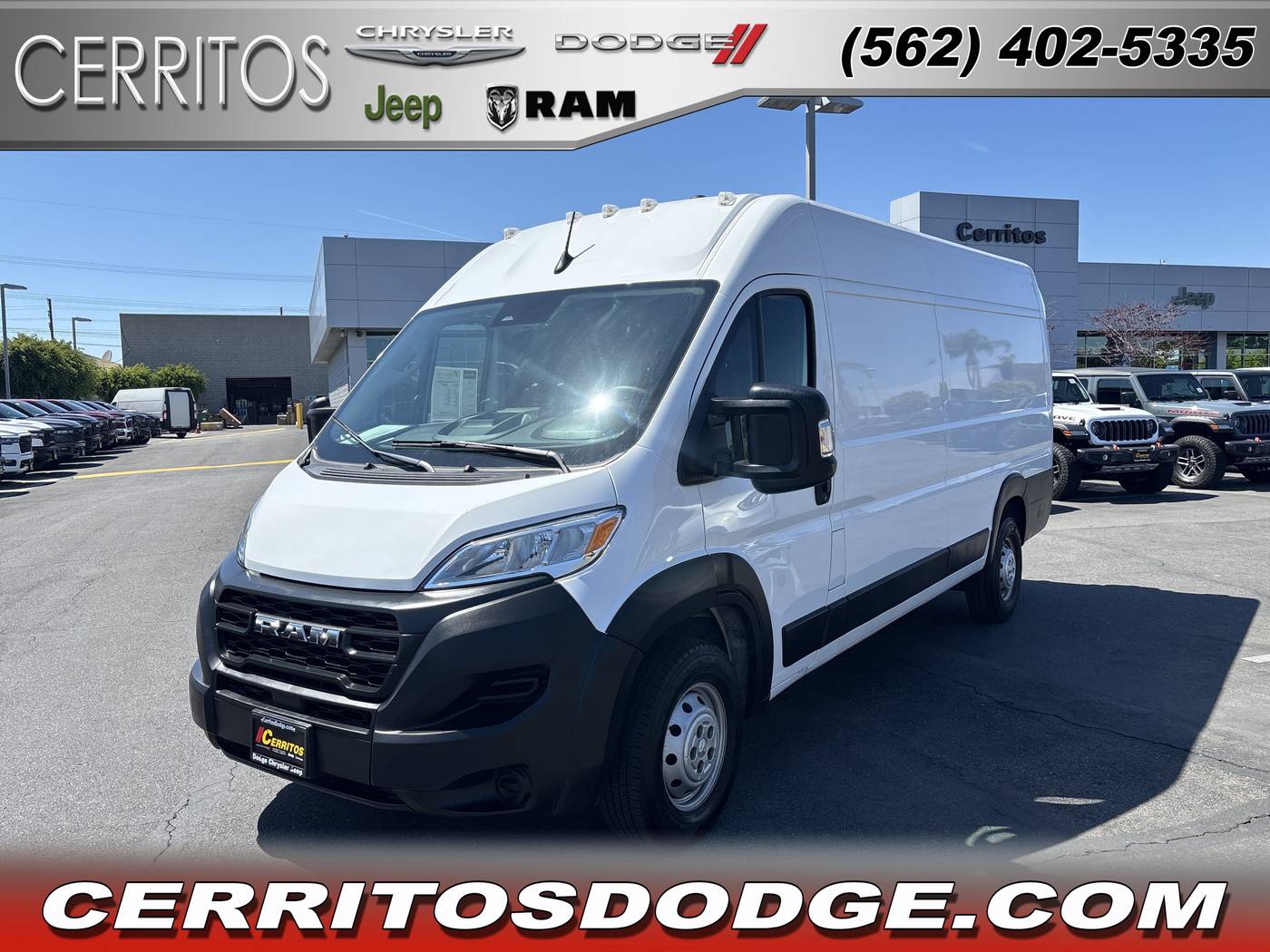 2023 Ram ProMaster Cargo Van 3500 — Cargo Van — 40,072 mi — Cerritos, CA