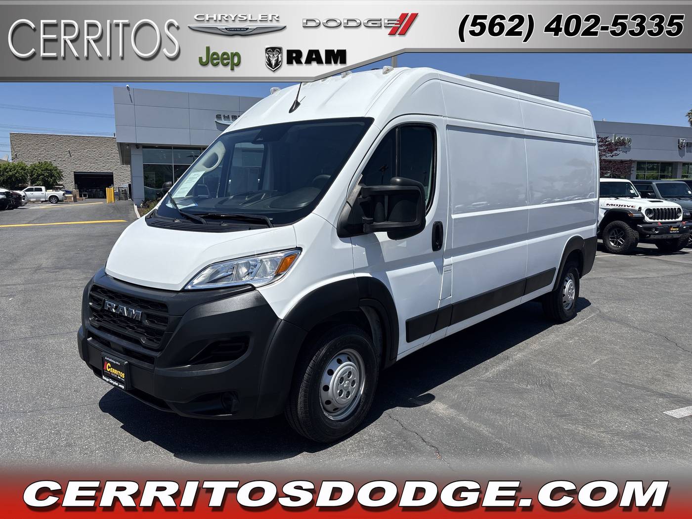 2023 Ram ProMaster Cargo Van 2500 — Cargo Van — 76,261 mi — Cerritos, CA