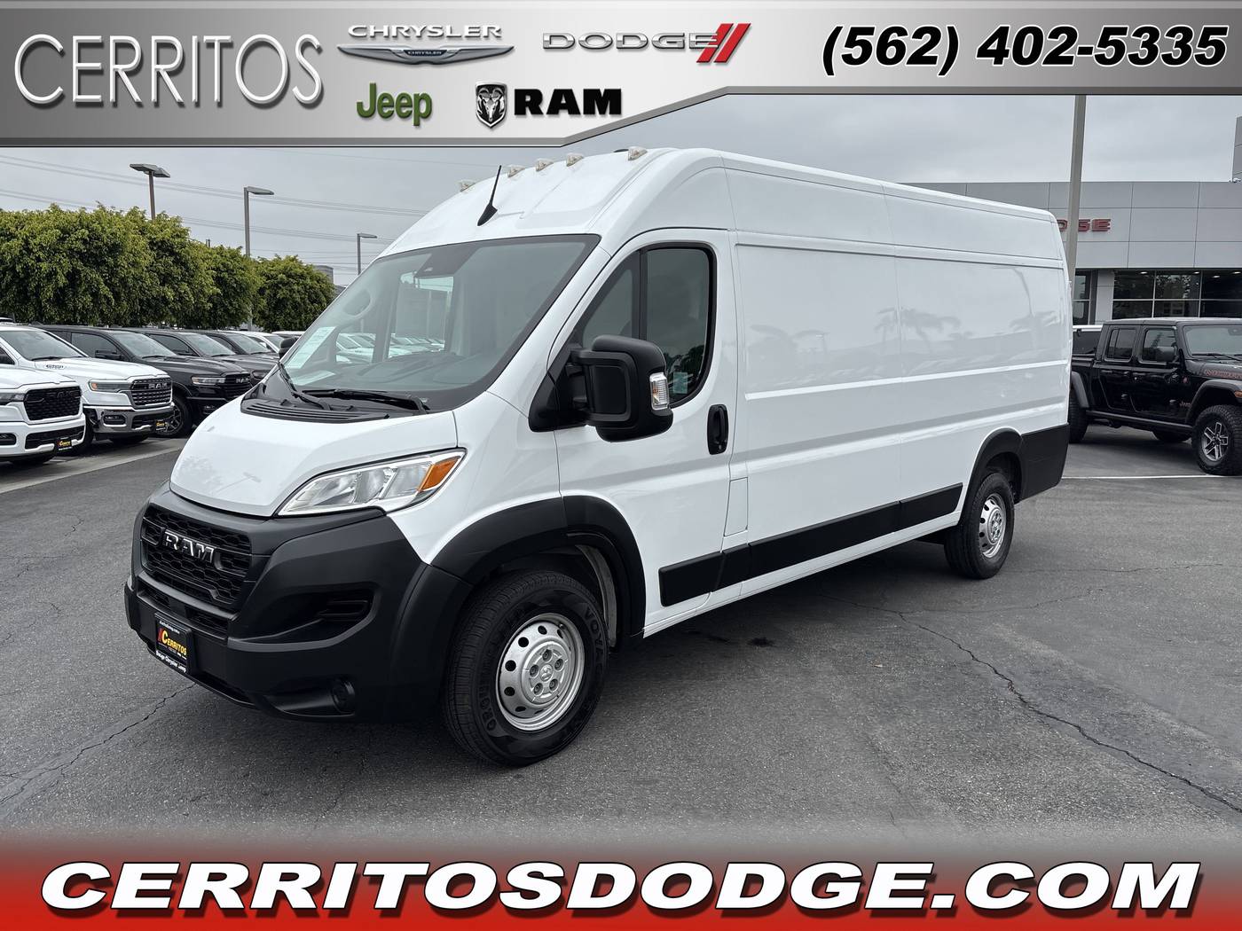 2023 Ram ProMaster Cargo Van 3500 — Cargo Van — 39,644 mi — Cerritos, CA
