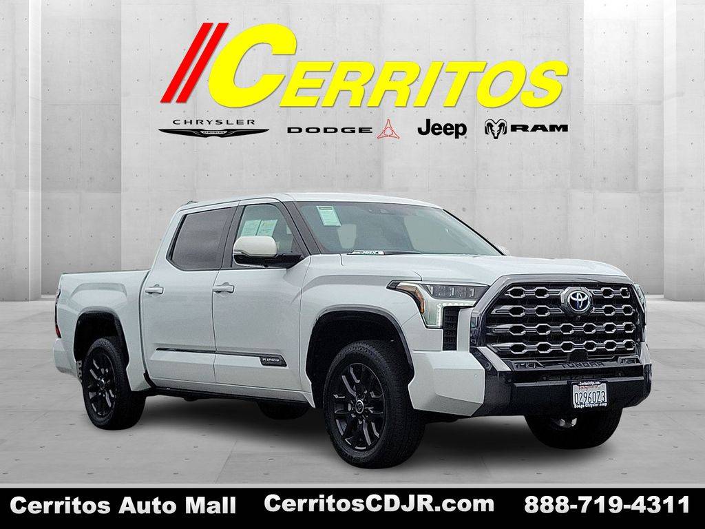 2024 Toyota Tundra Hybrid Platinum — Pickup Truck — 8,188 mi — Cerritos, CA
