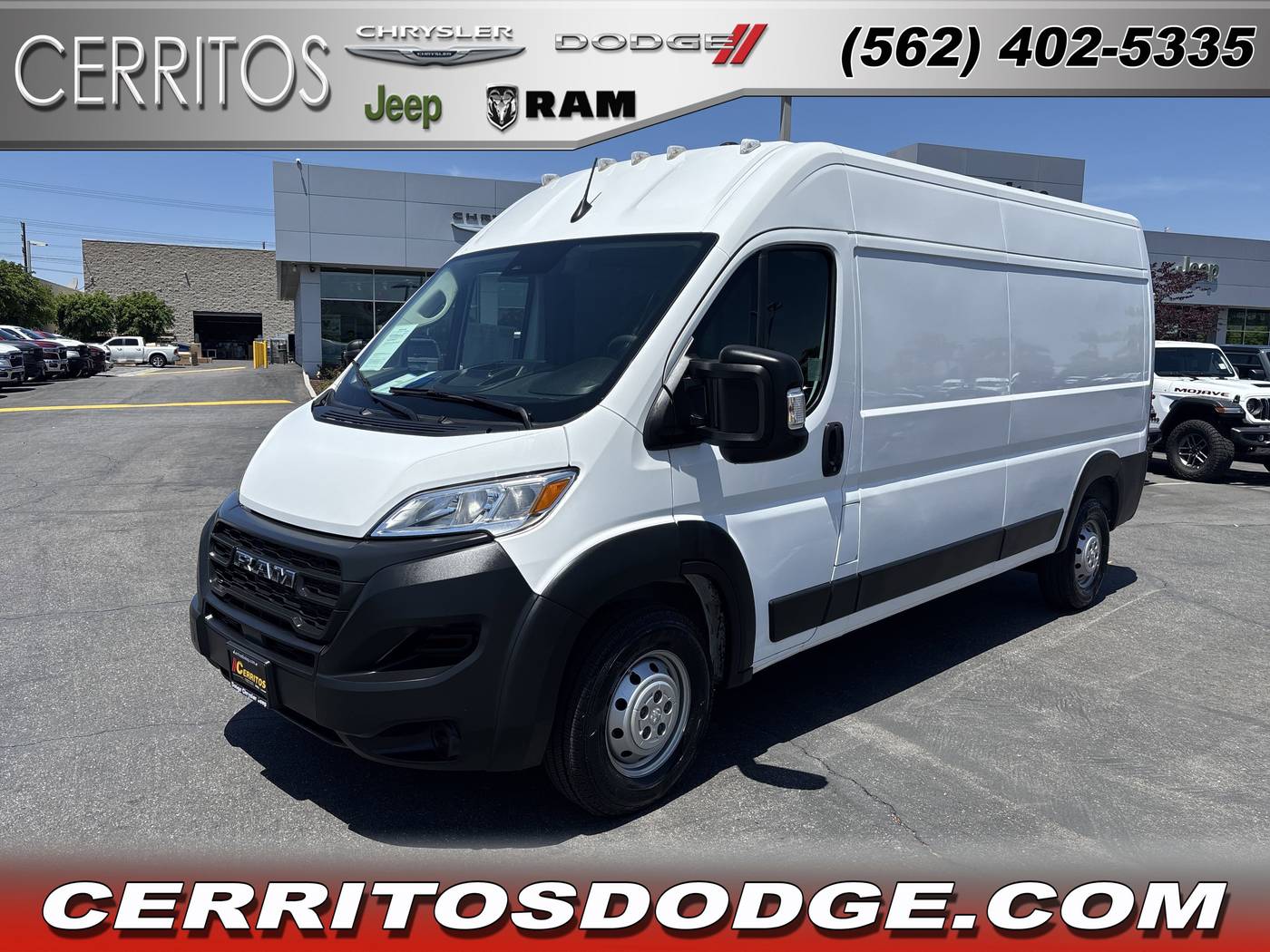 2023 Ram ProMaster Cargo Van 2500 — Cargo Van — 56,101 mi — Cerritos, CA