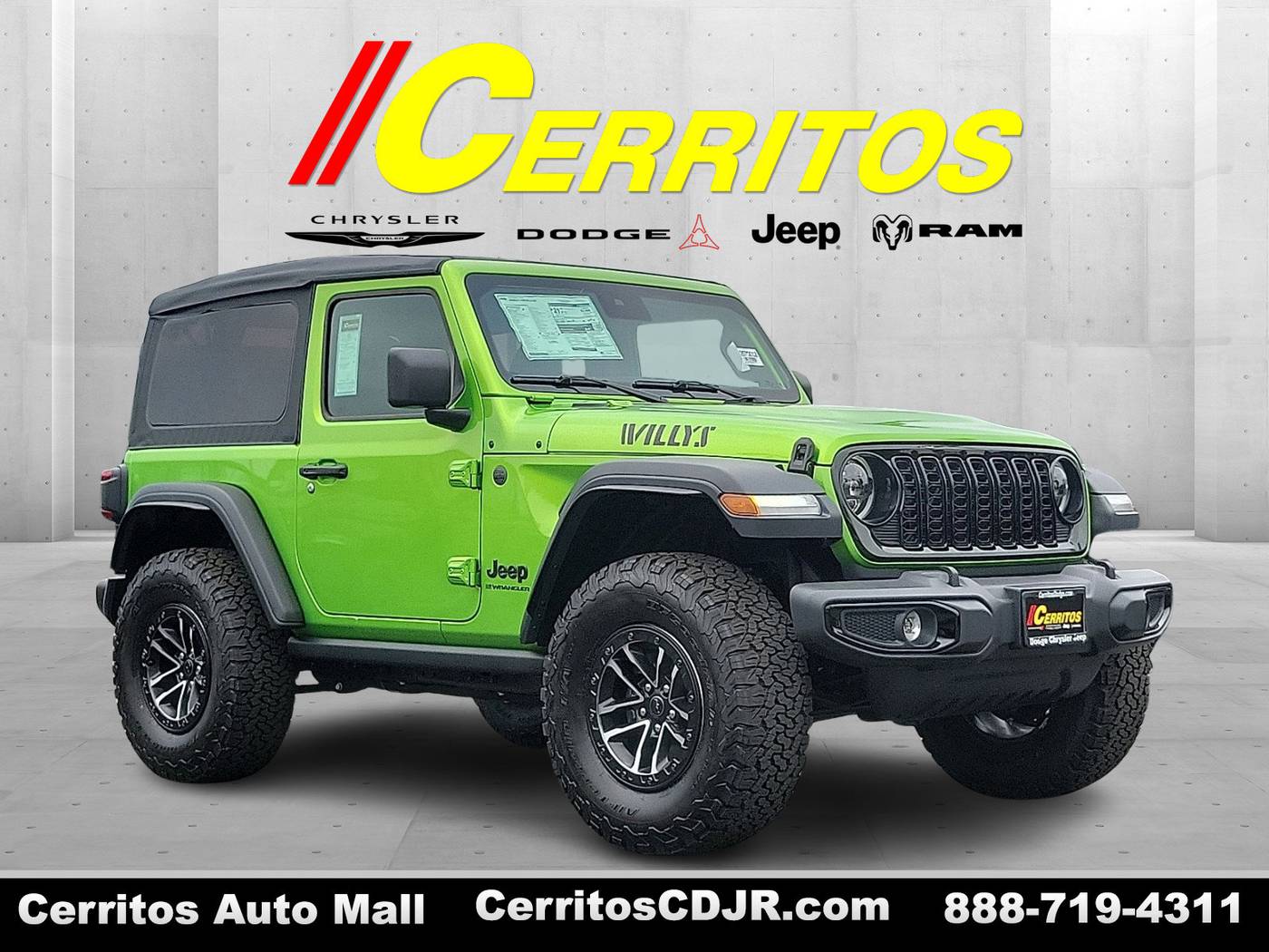 2025 Jeep Wrangler Willys — SUV — 10 mi — Cerritos, CA