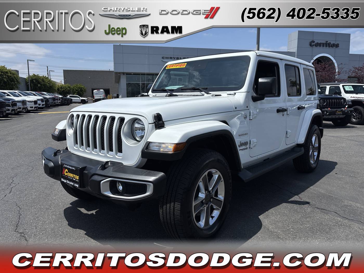 2021 Jeep Wrangler Sahara — SUV — 34,672 mi — Cerritos, CA