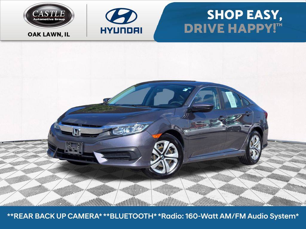 2017 Honda Civic LX — Sedan — 83,372 mi — Oak Lawn, IL
