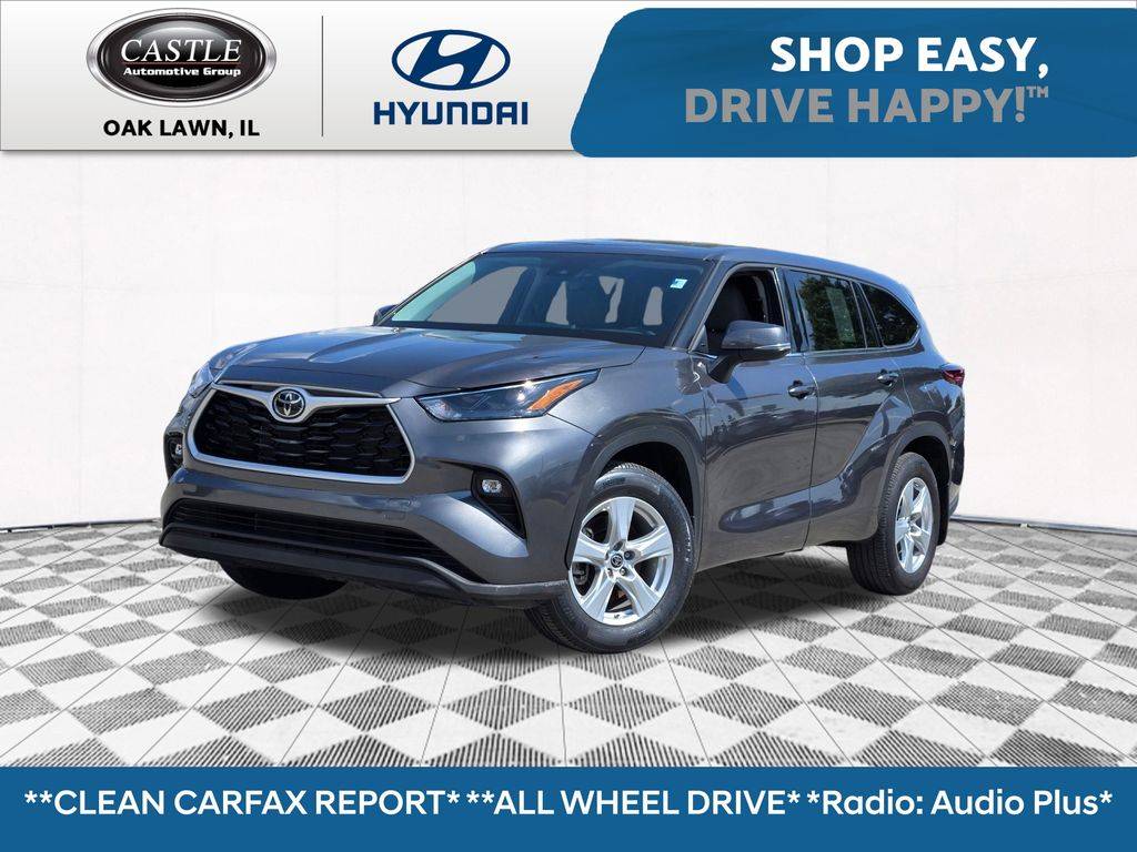 2022 Toyota Highlander LE — SUV — 26,186 mi — Oak Lawn, IL