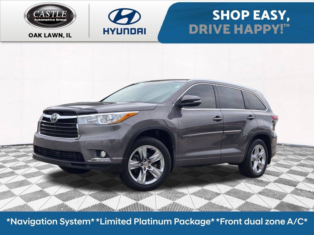 2015 Toyota Highlander Limited Platinum — SUV — 129,818 mi — Oak Lawn, IL
