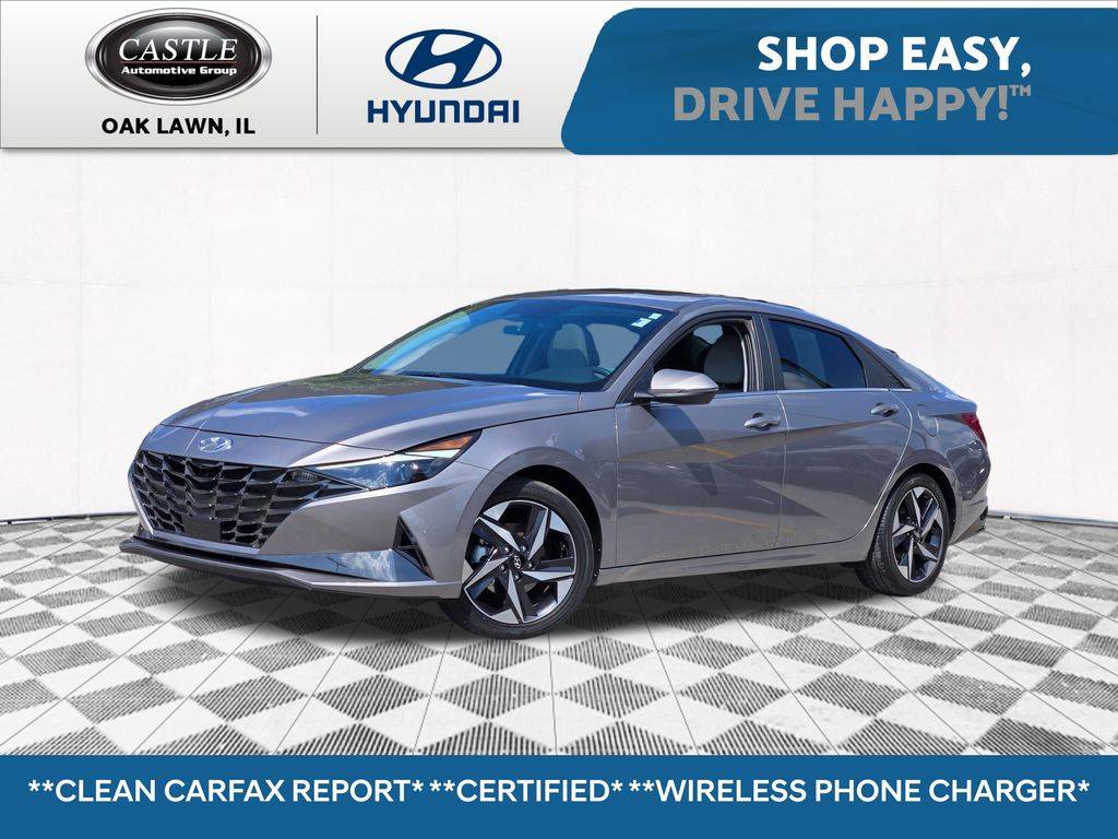 2023 Hyundai Elantra Hybrid Limited — Sedan — 36,989 mi — Oak Lawn, IL