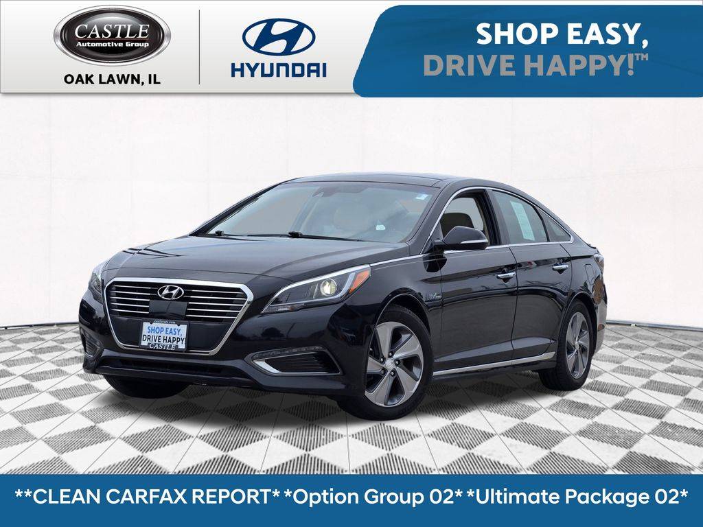2017 Hyundai Sonata Hybrid Limited — Sedan — 122,263 mi — Oak Lawn, IL