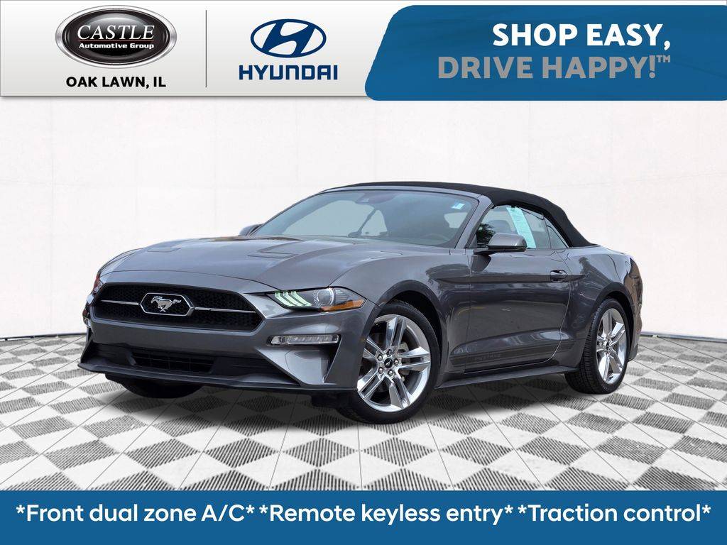2021 Ford Mustang EcoBoost Premium — Convertible — 27,113 mi — Oak Lawn, IL