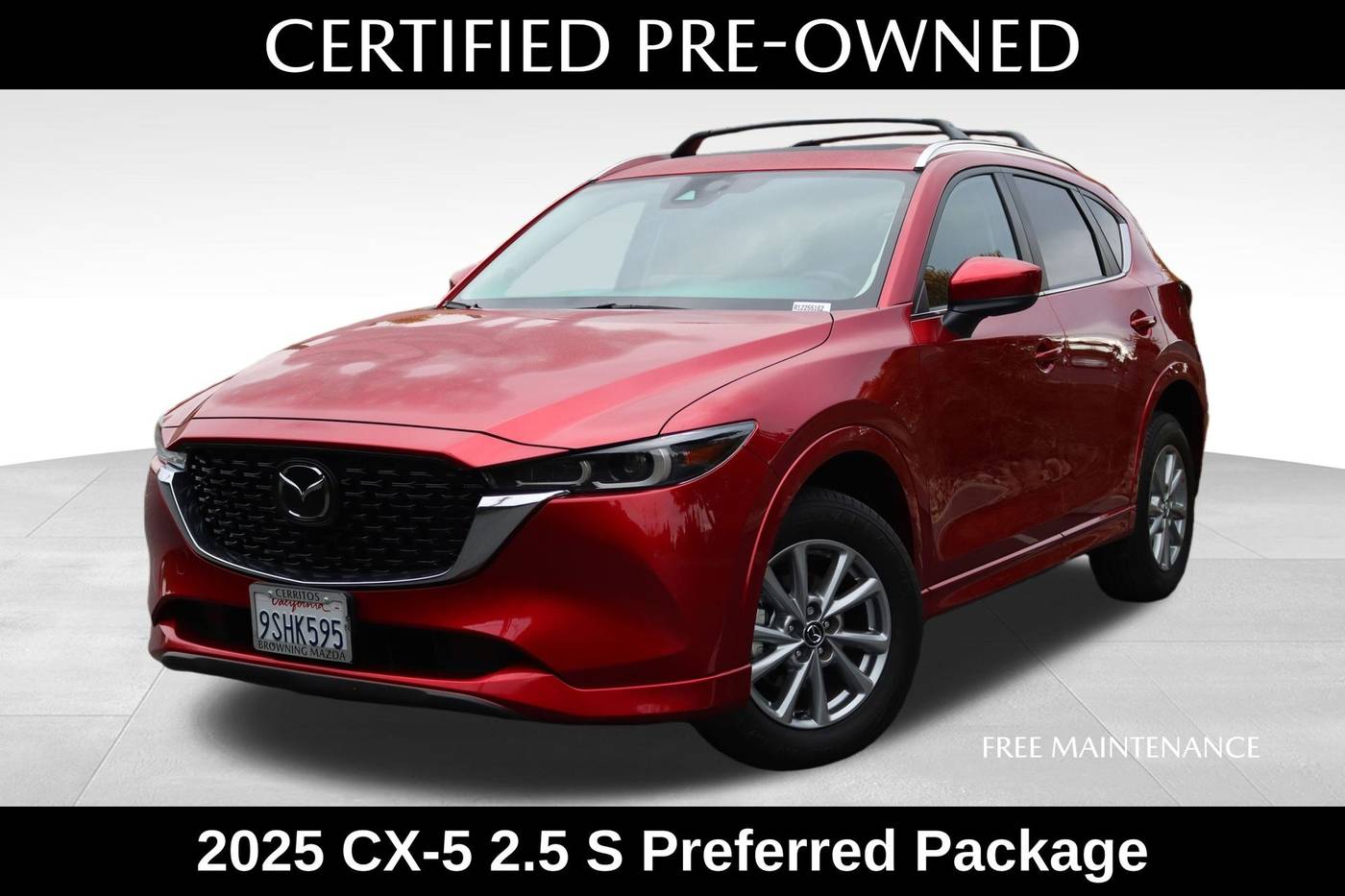 2025 Mazda CX-5 2.5 S Preferred — SUV — 5,184 mi — Cerritos, CA