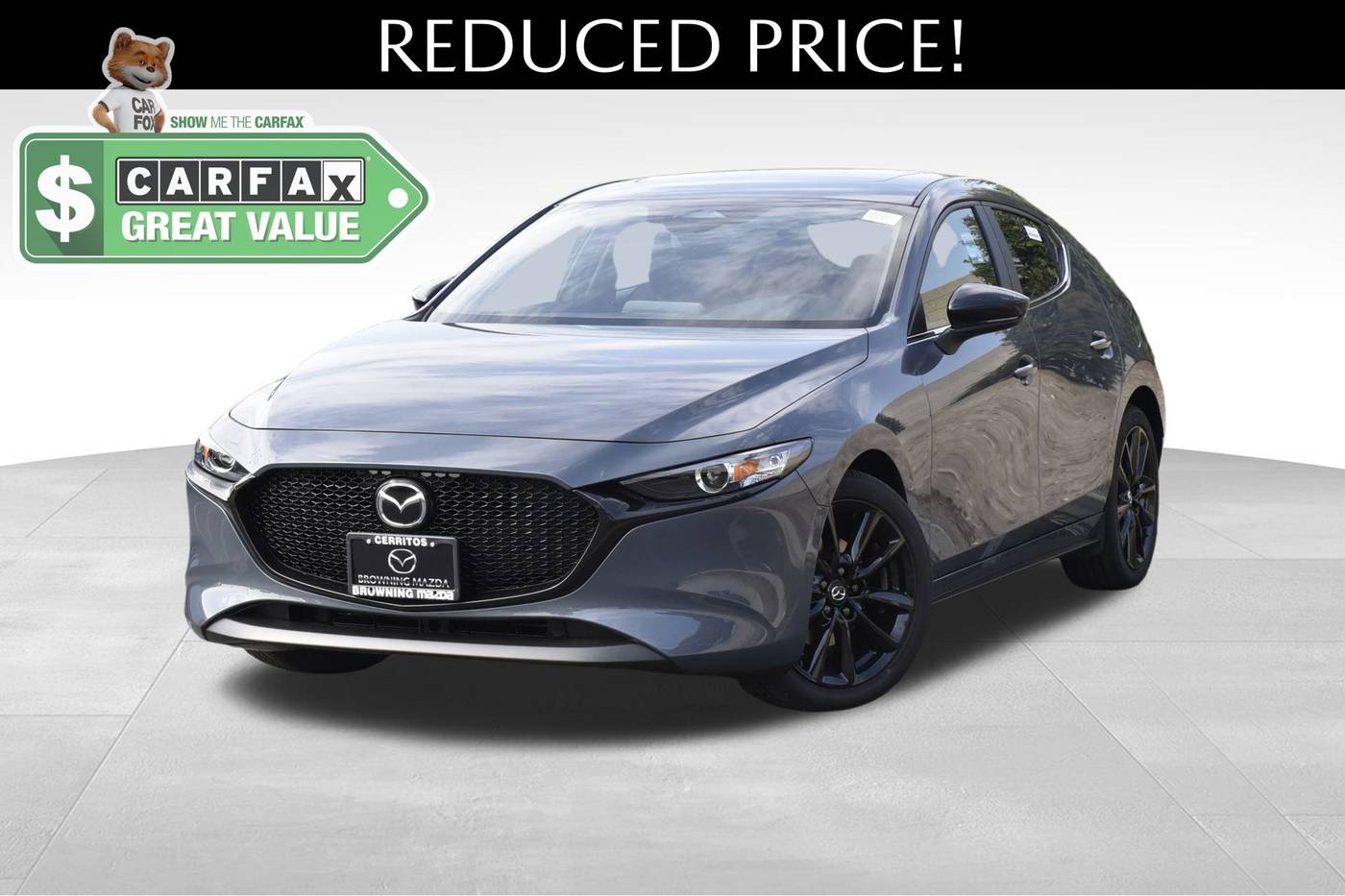 2025 Mazda Mazda3 2.5 S Carbon Edition — Hatchback — 447 mi — Cerritos, CA