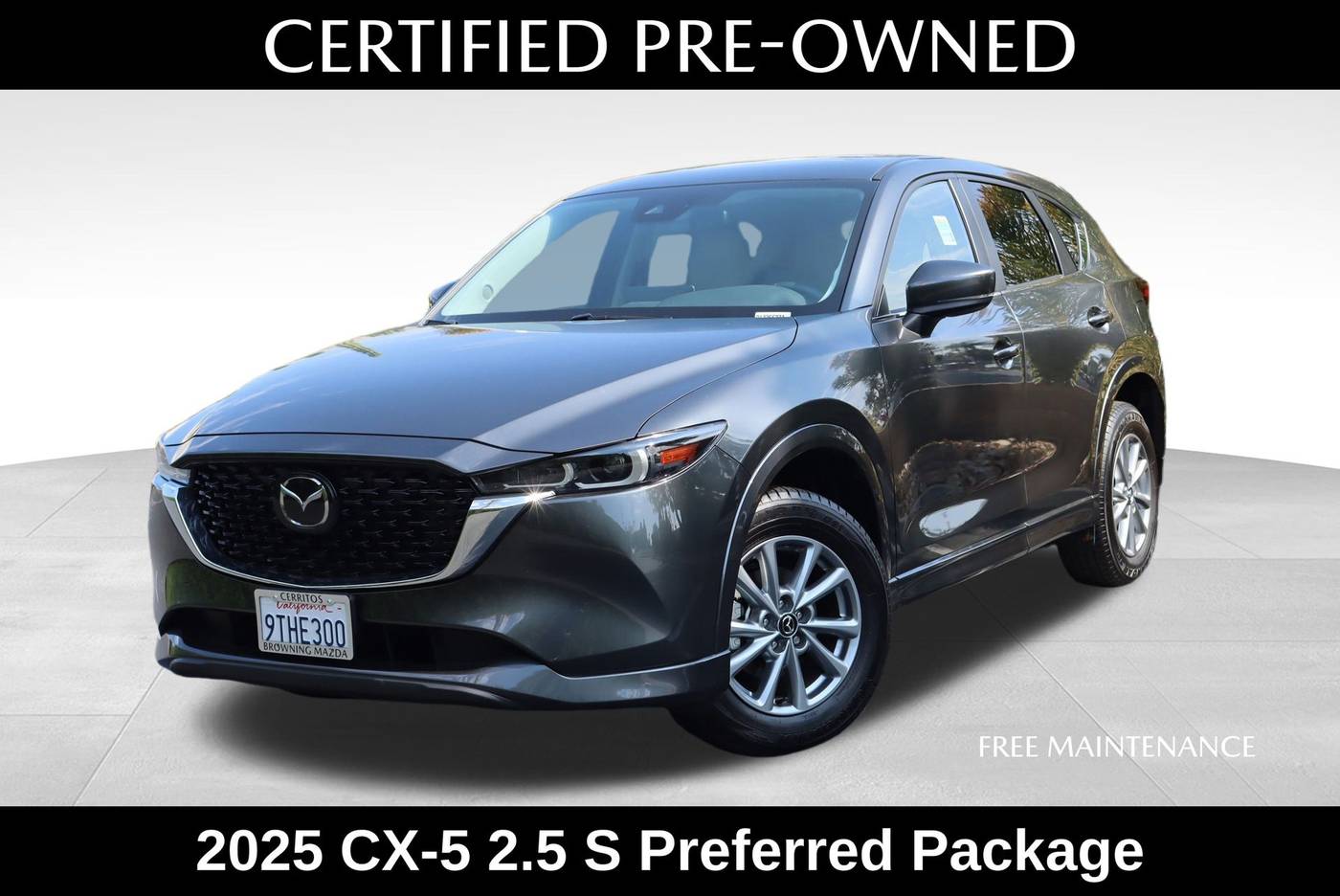 2025 Mazda CX-5 2.5 S Preferred — SUV — 4,597 mi — Cerritos, CA