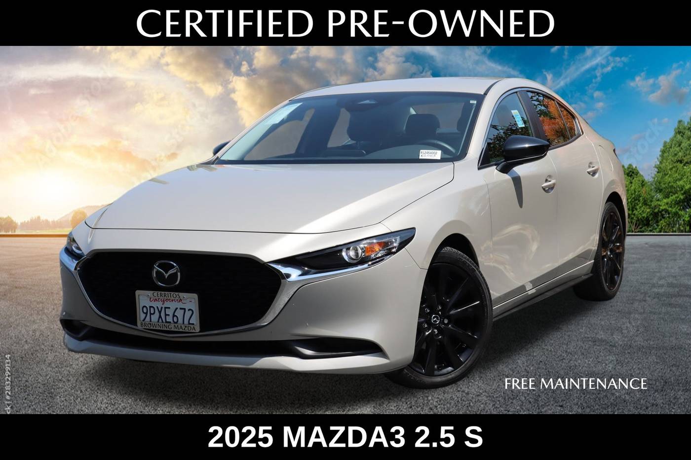 2025 Mazda Mazda3 2.5 S Select Sport — Sedan — 3,858 mi — Cerritos, CA