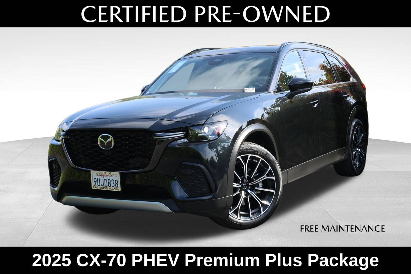 2025 Mazda CX-70 Plug-In Hybrid Premium Plus — SUV — 8,789 mi — Cerritos, CA