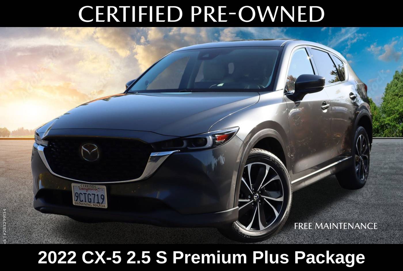 2022 Mazda CX-5 2.5 S Premium Plus — SUV — 32,999 mi — Cerritos, CA