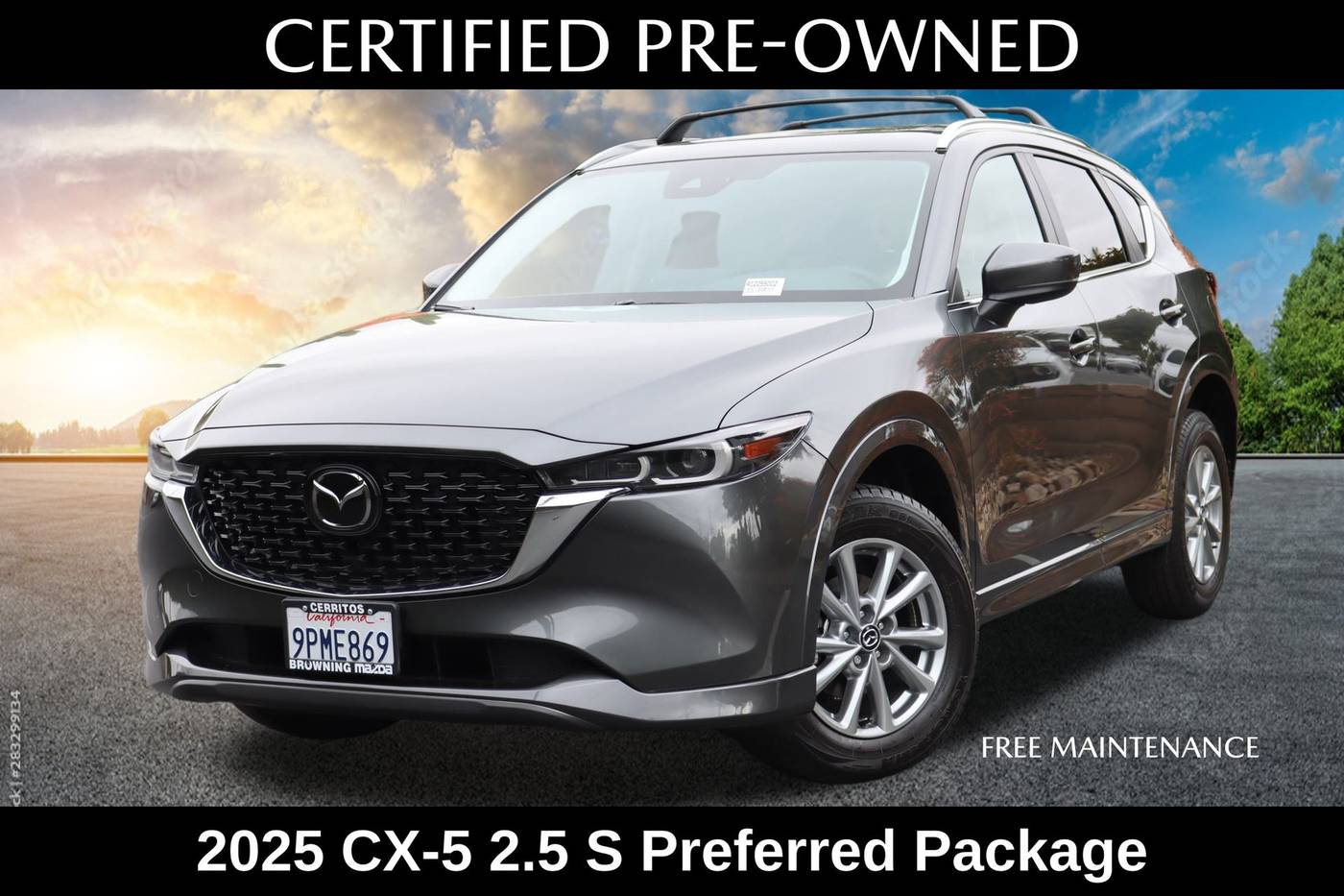 2025 Mazda CX-5 2.5 S Preferred — SUV — 4,550 mi — Cerritos, CA