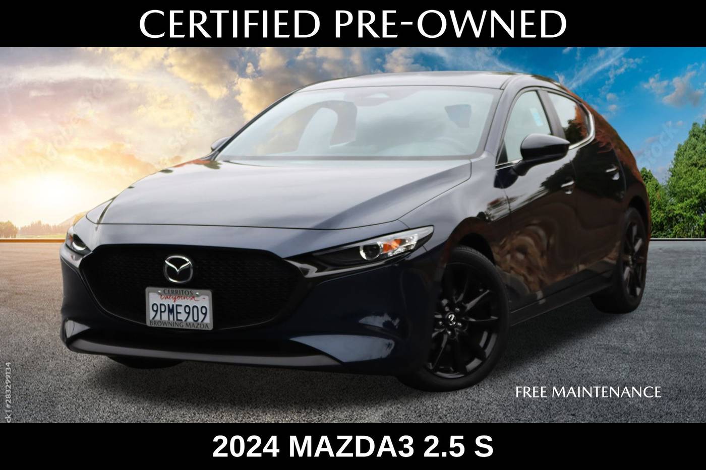 2024 Mazda Mazda3 Select Sport — Hatchback — 3,263 mi — Cerritos, CA
