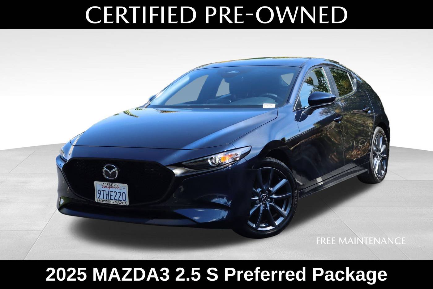 2025 Mazda Mazda3 2.5 S Preferred — Hatchback — 2,536 mi — Cerritos, CA