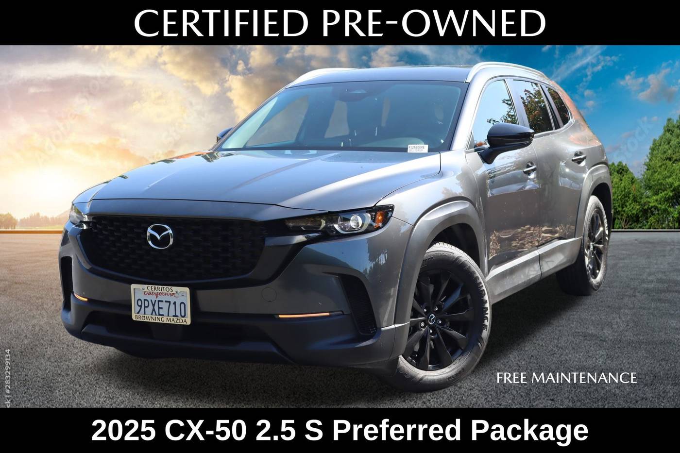 2025 Mazda CX-50 Preferred — SUV — 4,398 mi — Cerritos, CA