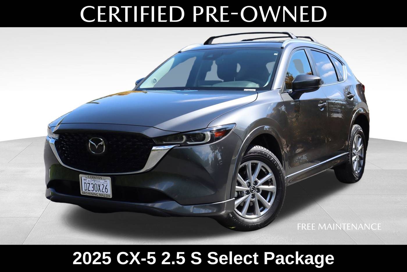 2025 Mazda CX-5 2.5 S Select — SUV — 7,092 mi — Cerritos, CA