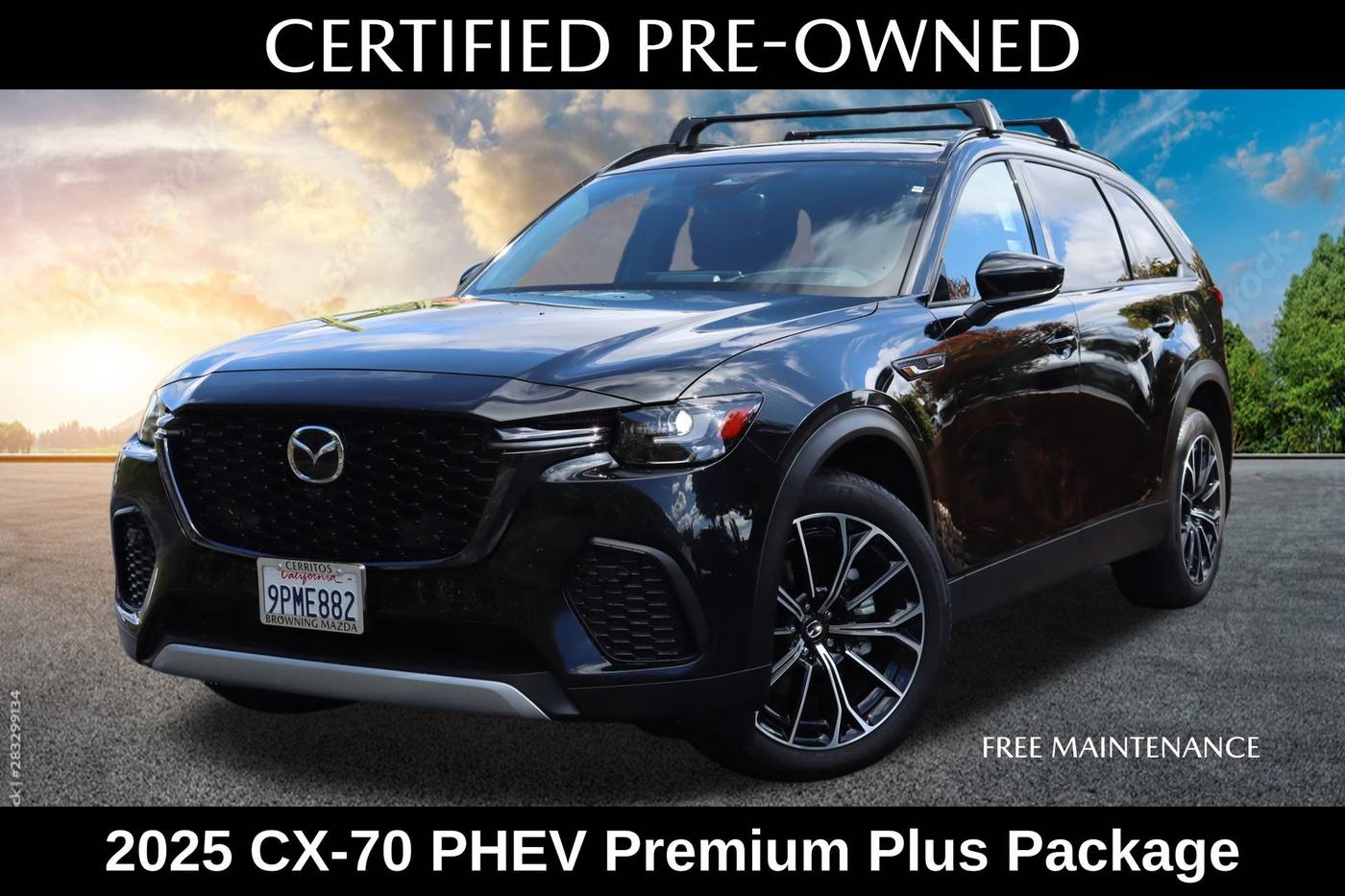 2025 Mazda CX-70 Plug-In Hybrid Premium Plus — SUV — 5,663 mi — Cerritos, CA