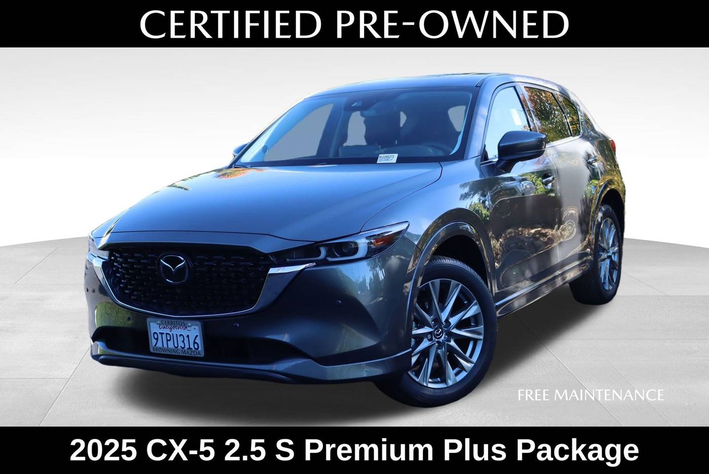 2025 Mazda CX-5 2.5 S Premium Plus — SUV — 3,384 mi — Cerritos, CA