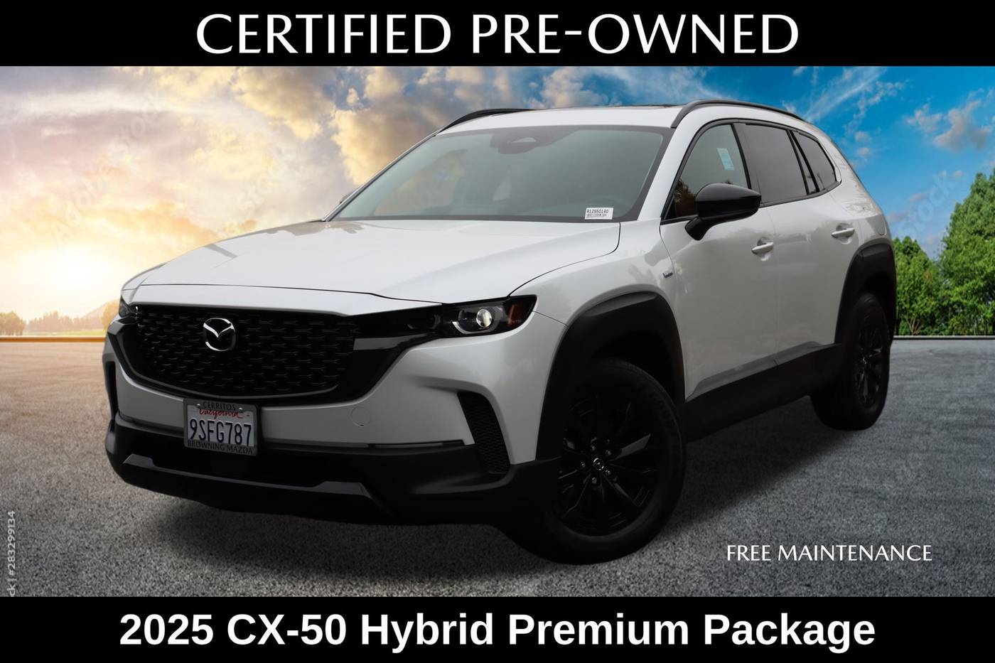 2025 Mazda CX-50 Hybrid Premium — SUV — 3,905 mi — Cerritos, CA