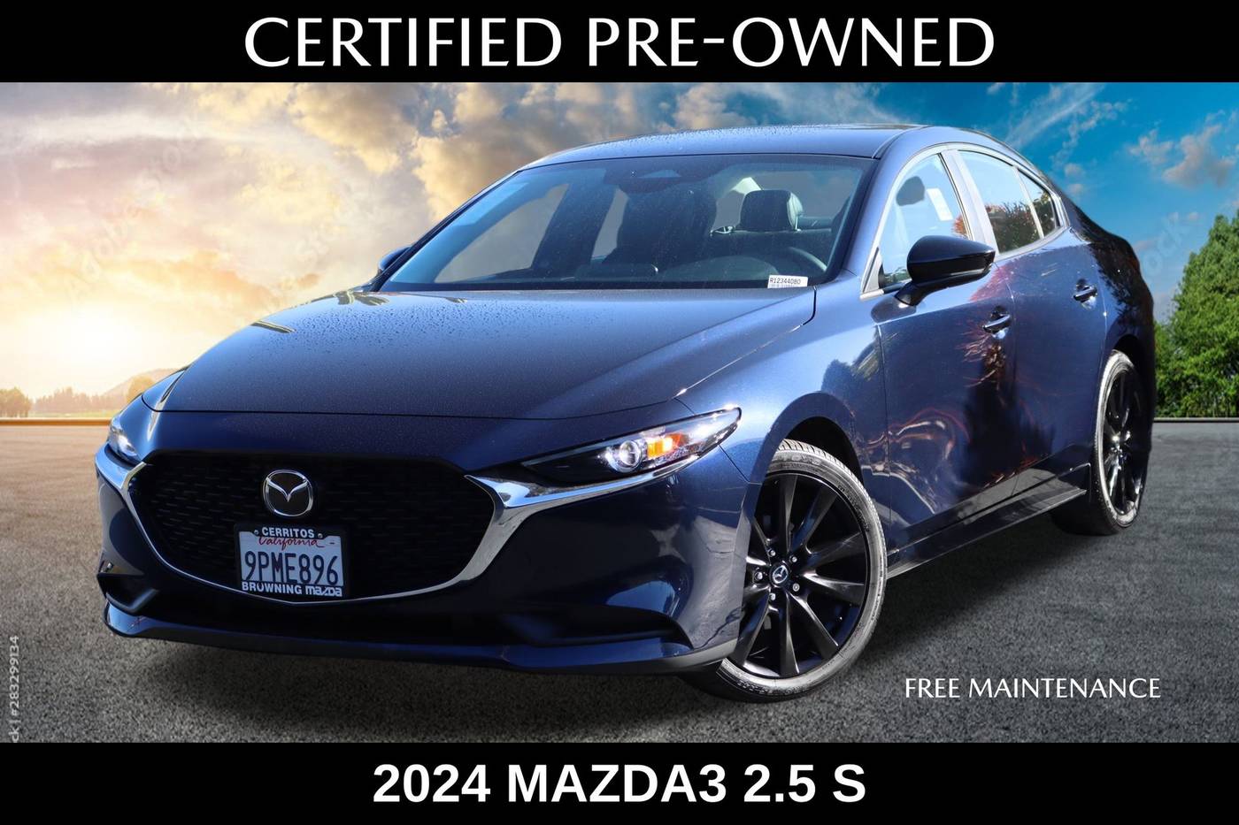 2024 Mazda Mazda3 Select Sport — Sedan — 4,325 mi — Cerritos, CA