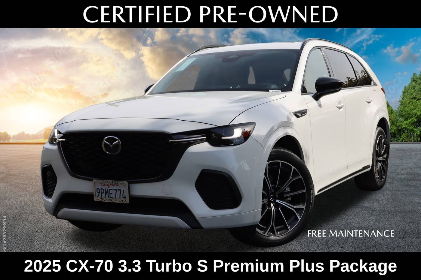 2025 Mazda CX-70 S Premium Plus — SUV — 3,173 mi — Cerritos, CA
